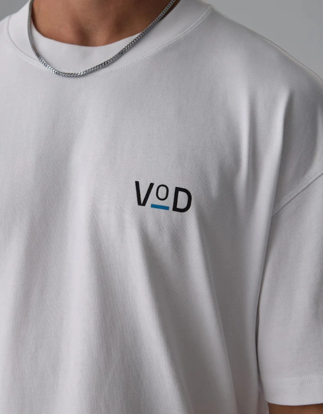 White Lines Cherry T-Shirt White