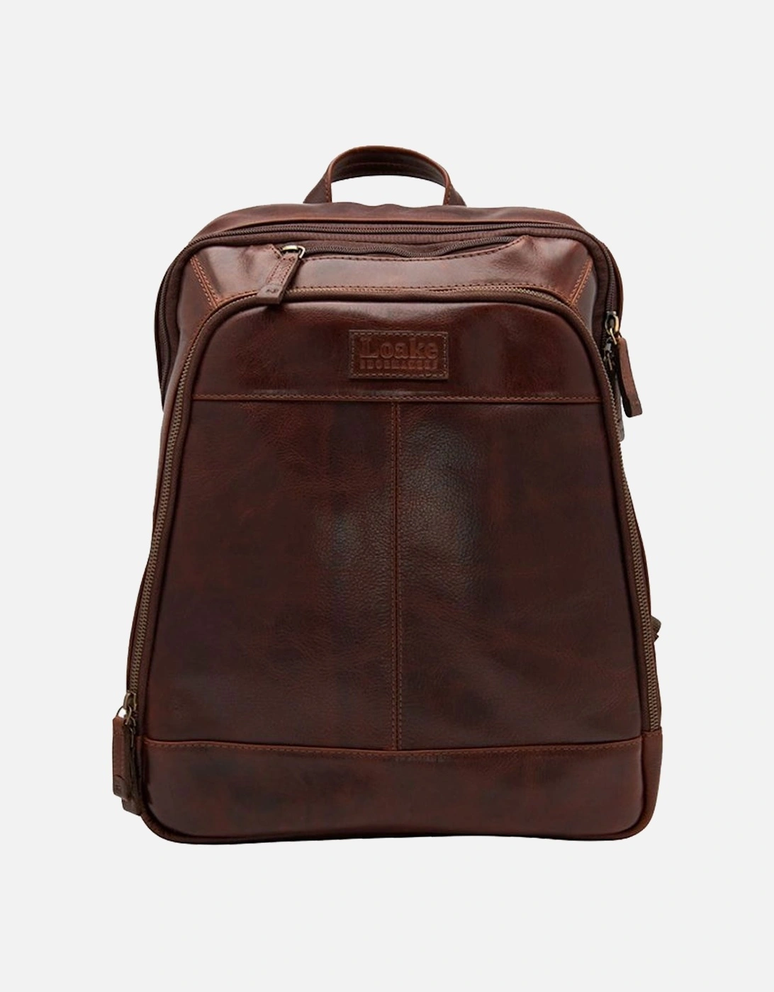 Waterloo Leather Rucksack Brown, 4 of 3