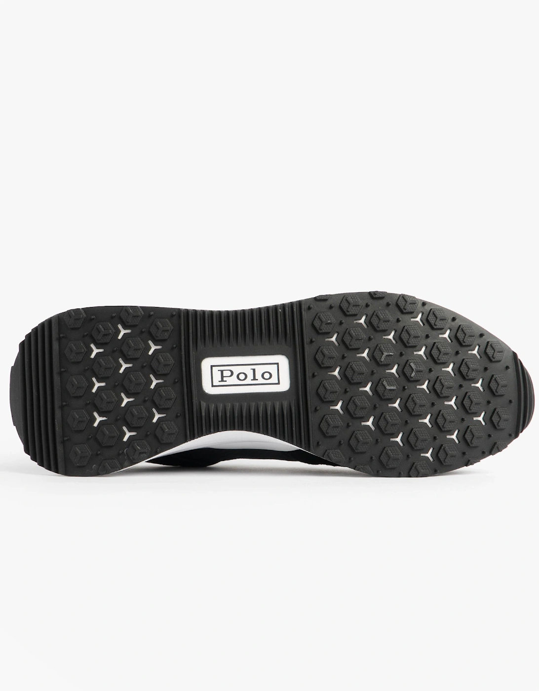 Train 89 V2 Mens Suede Panelled Trainer Black/White