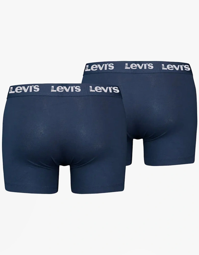REPEAT LOGO Mens 3-Pack Trunks Navy