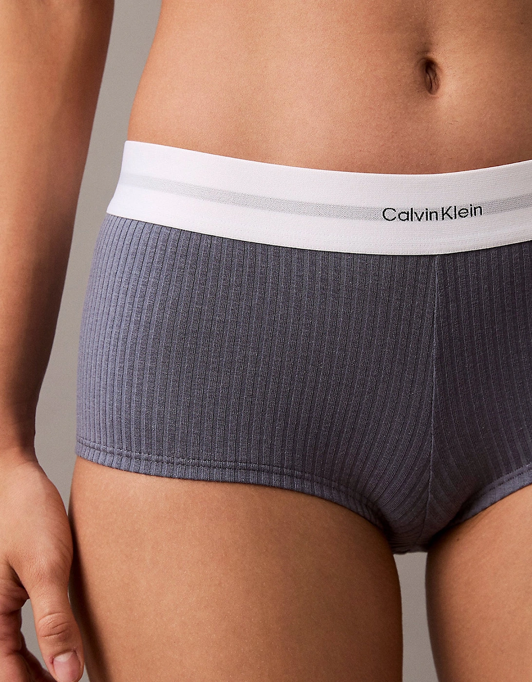 Womens Hipster Panty BOYSHORTS Grey