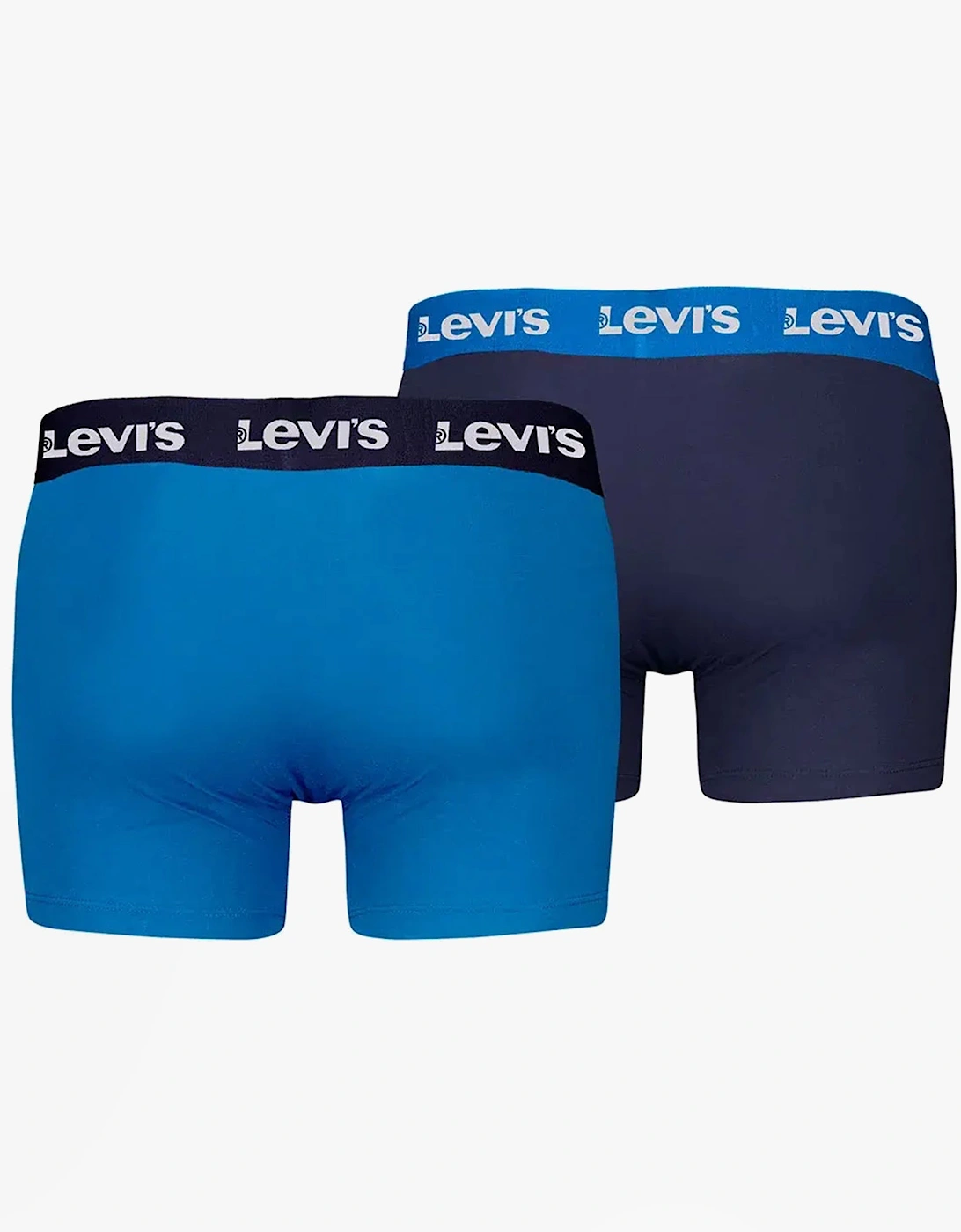 REPEAT LOGO Mens 3-Pack Trunks Blue Combo