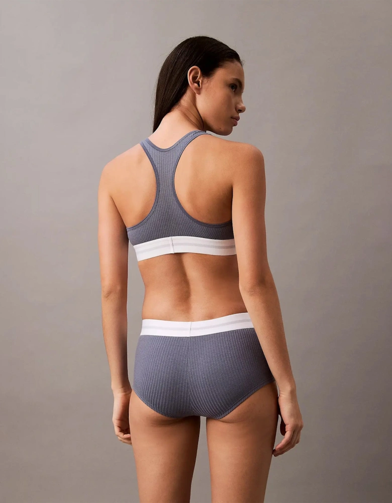 Womens Hipster Panty BOYSHORTS Grey