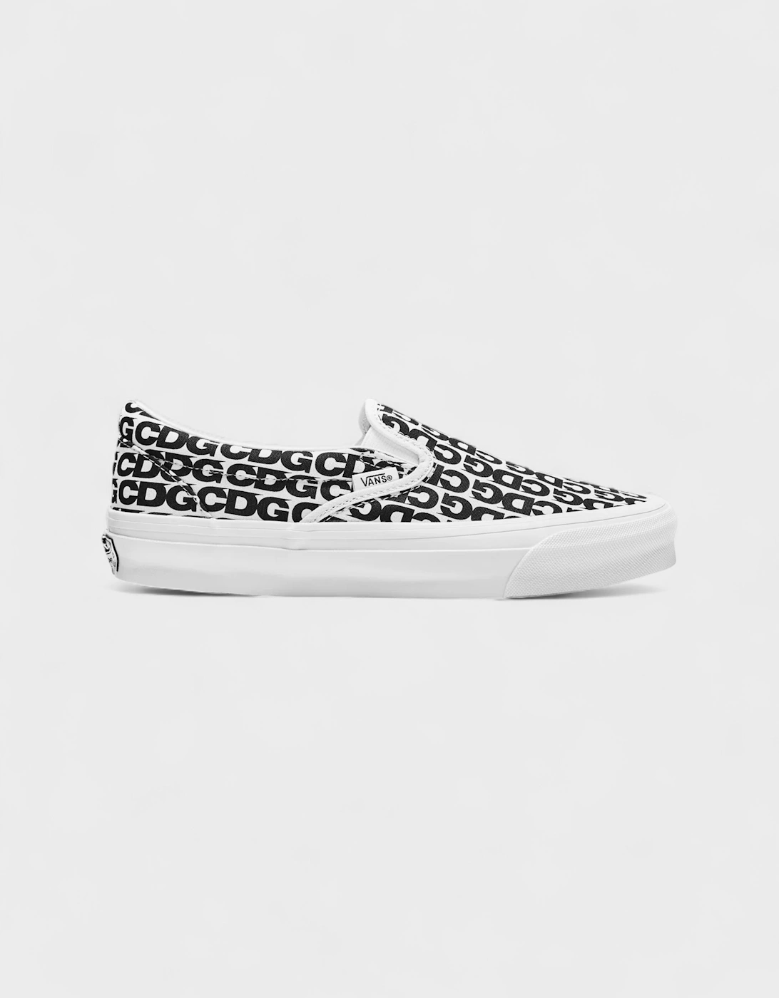 Vault Slip-On LX Comme des Garcons White Black, 7 of 6