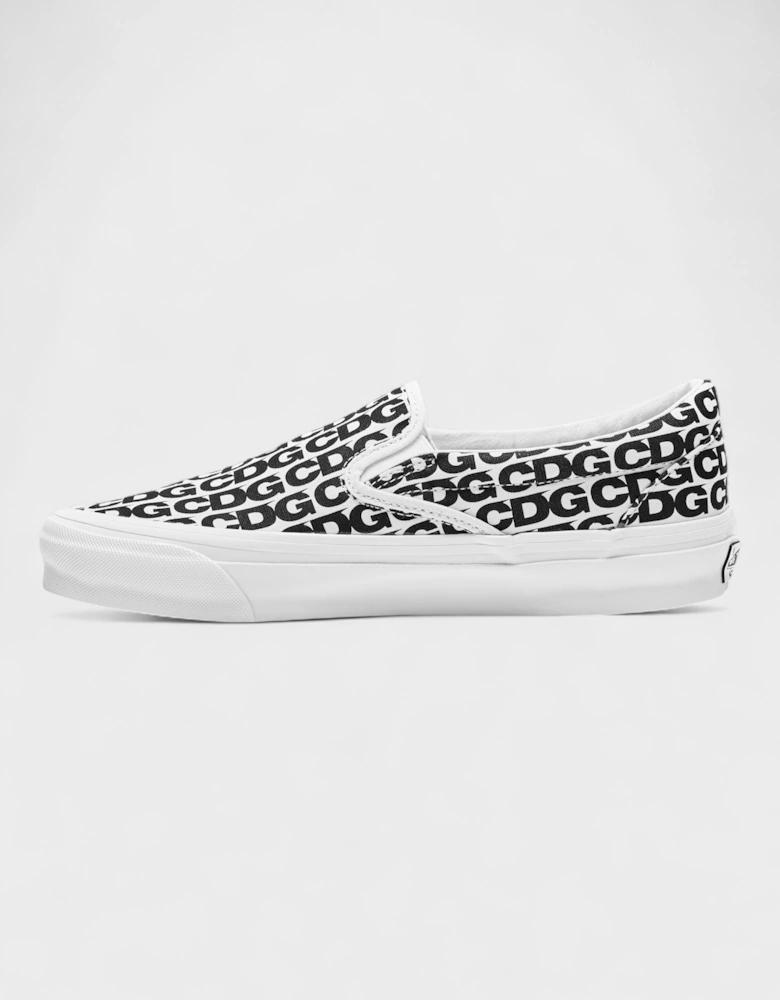 Vault Slip-On LX Comme des Garcons White Black