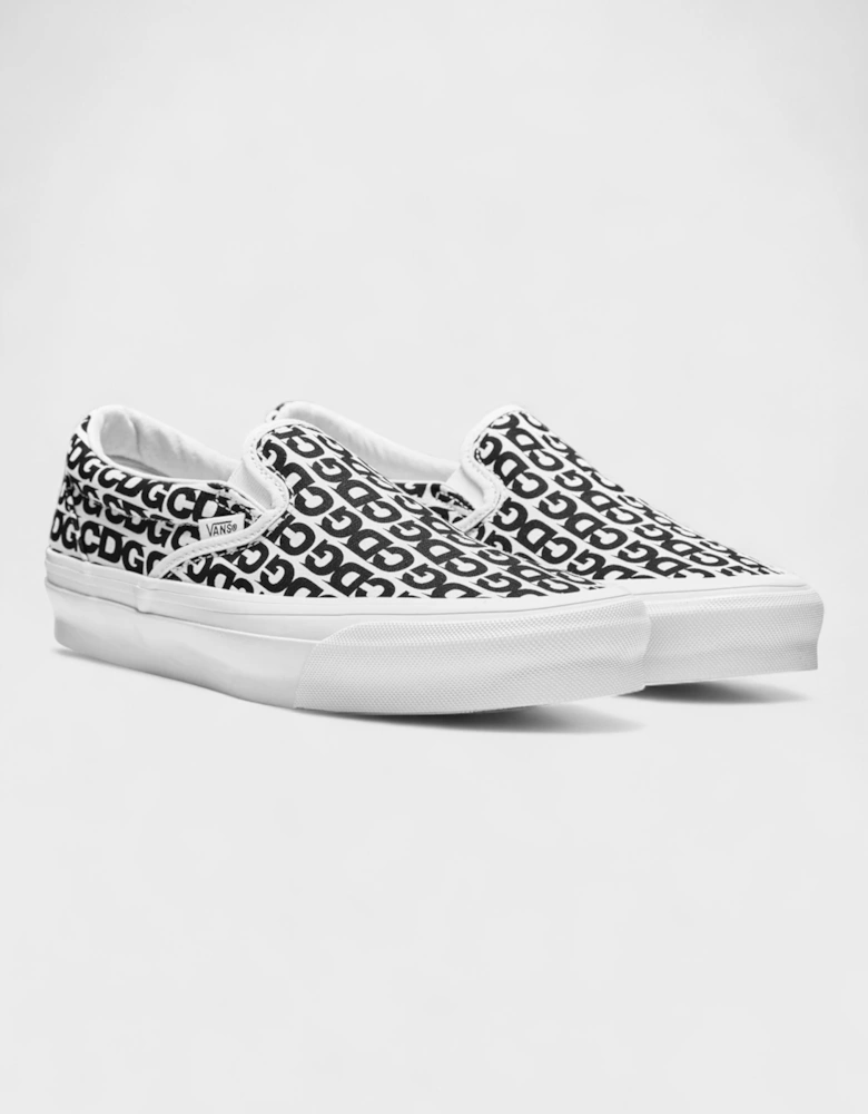 Vault Slip-On LX Comme des Garcons White Black