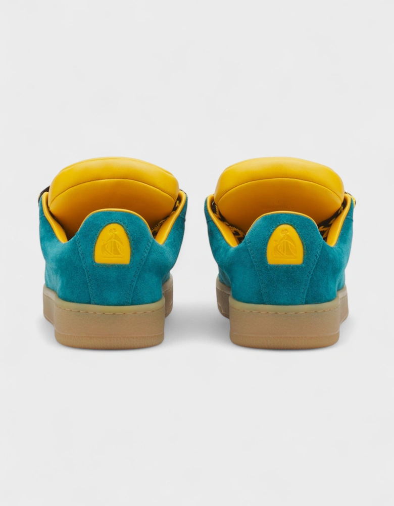 x Future Hyper Curb Suede Sneakers Blue
