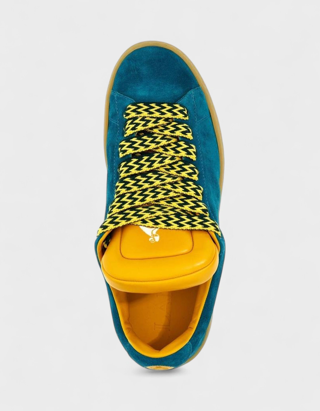 x Future Hyper Curb Suede Sneakers Blue