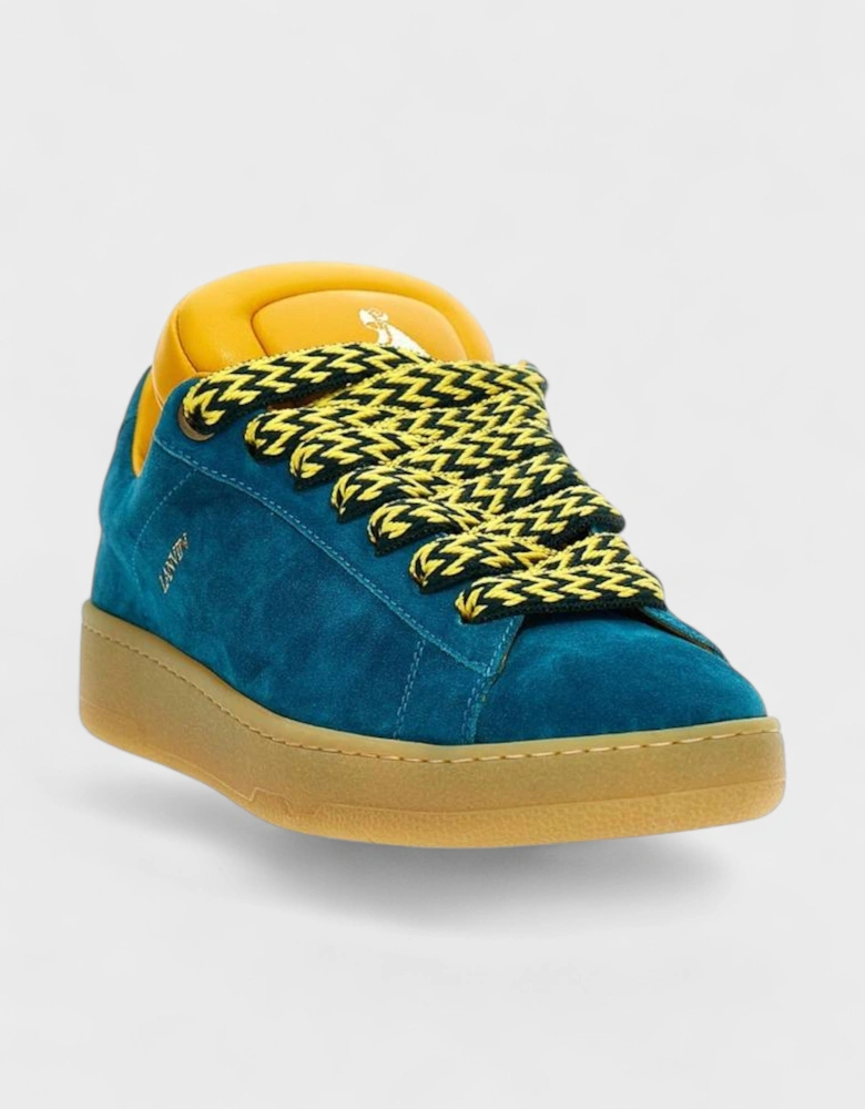x Future Hyper Curb Suede Sneakers Blue