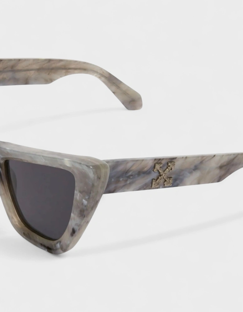 Cat Eye Tinted Sunglasses Grey