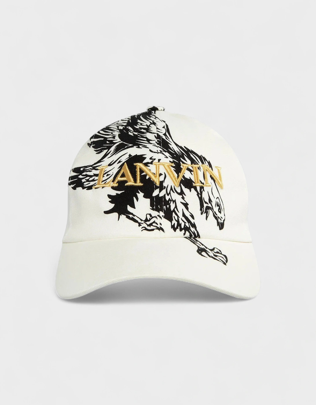 Lanvin Men's Lanvin x Future Eagle Baseball Cap White