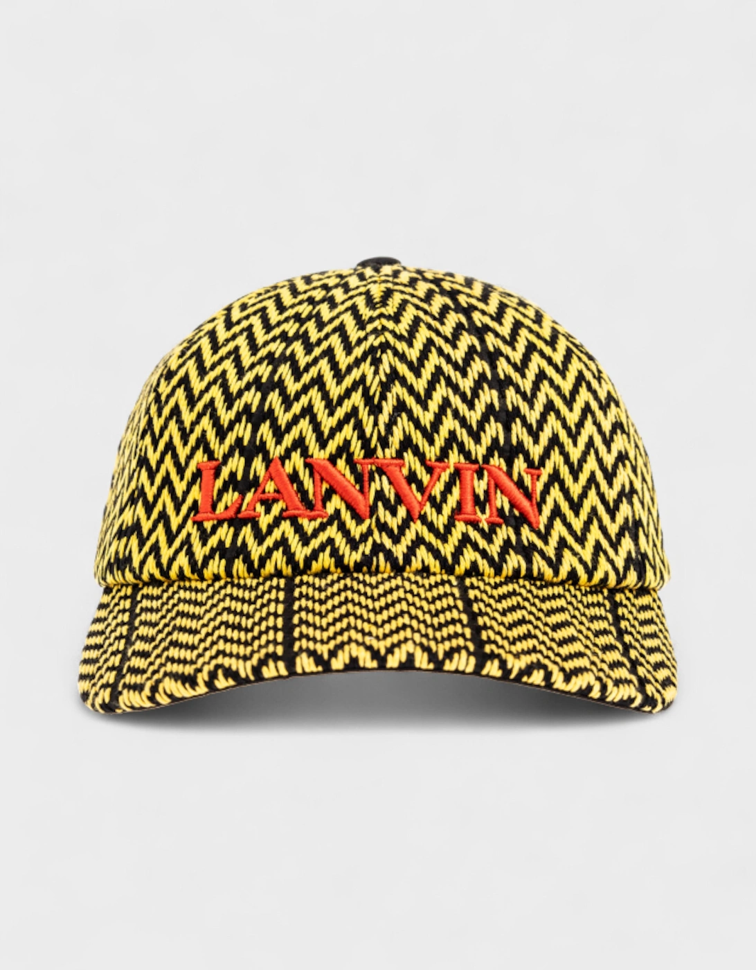 Lanvin Men's Lanvin x Future Curb Baseball Cap Black Yellow