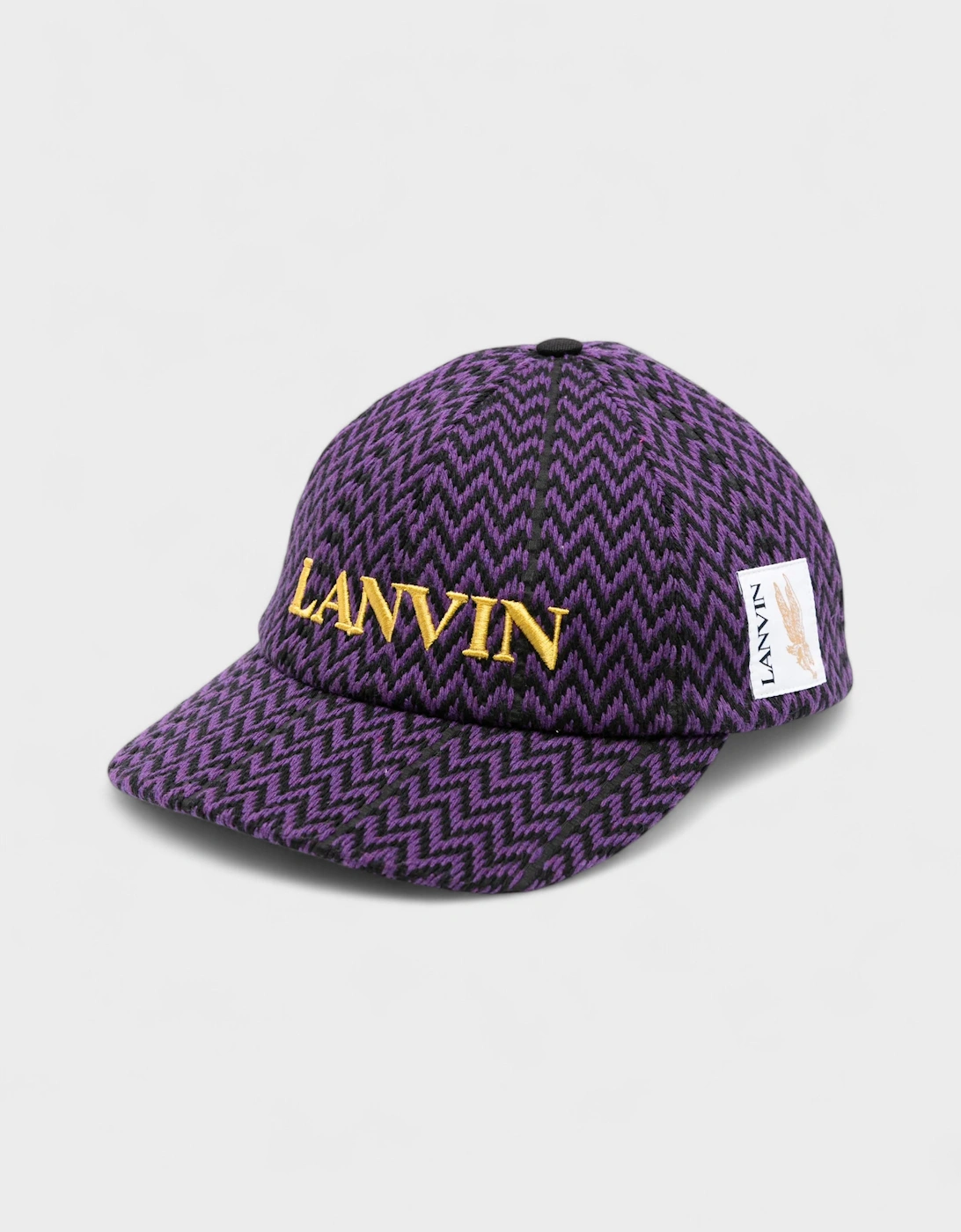 Lanvin Men's Lanvin x Future Curb Baseball Cap Black Purple
