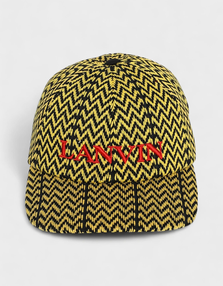 x Future Curb Baseball Cap Black Yellow
