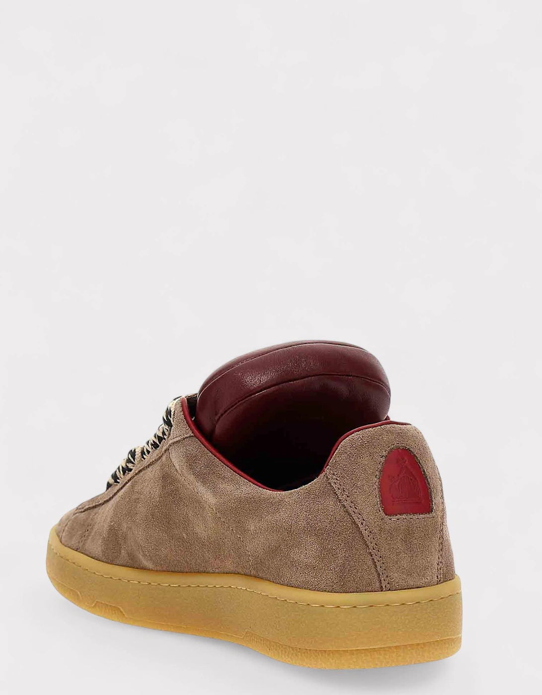 X Future Hyper Curb Sneakers Leather Suede Brown