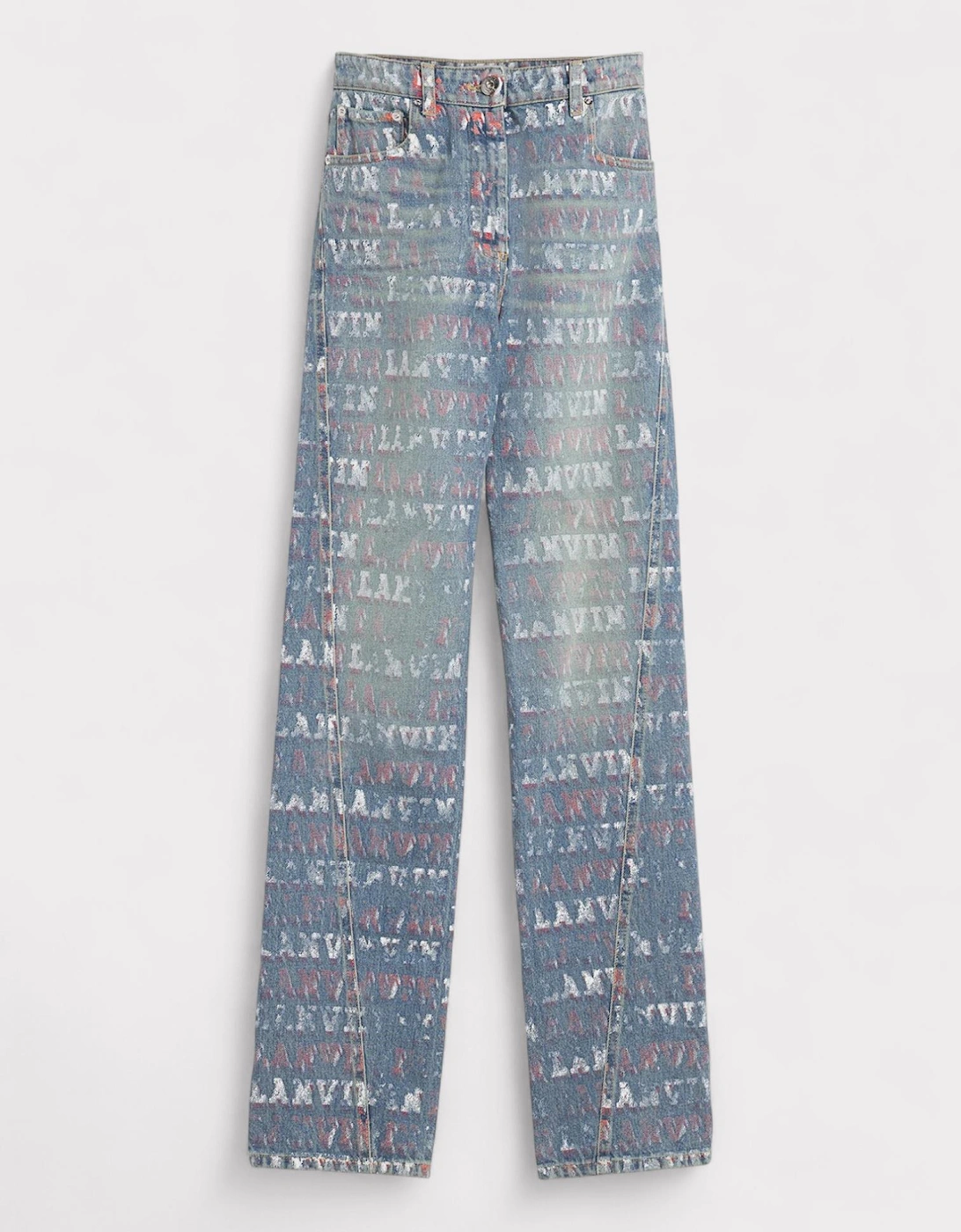 X Future Straight Fit Printed Pants For Men Blue, 5 of 4