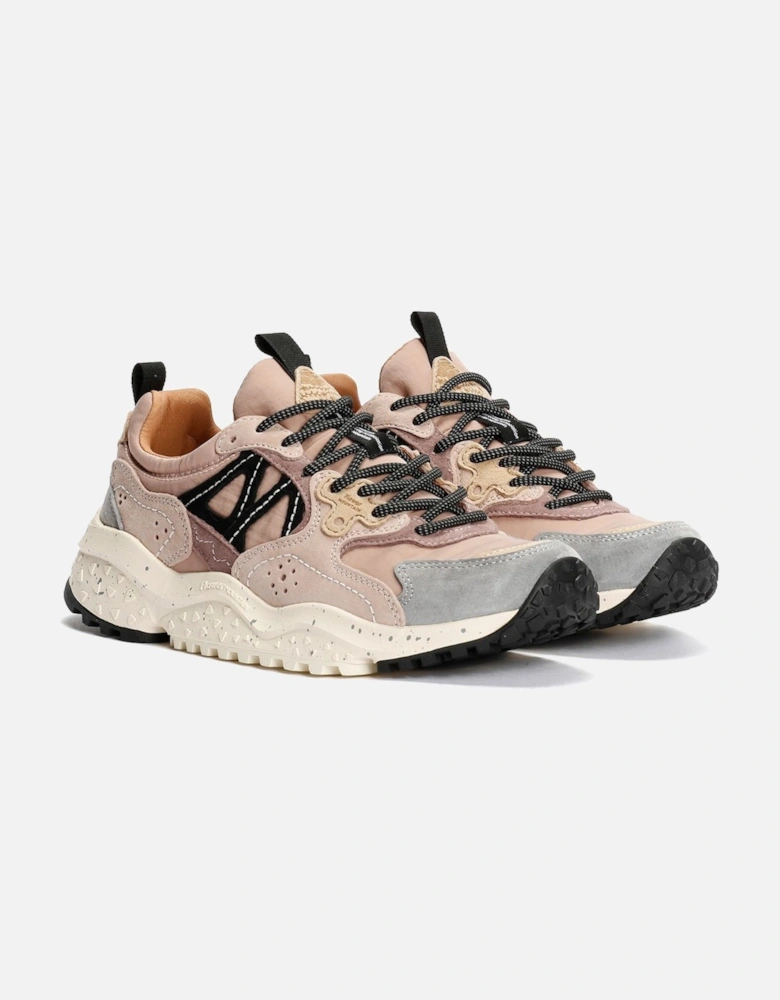 Solin Women's Grey/Soft Pink Trainers