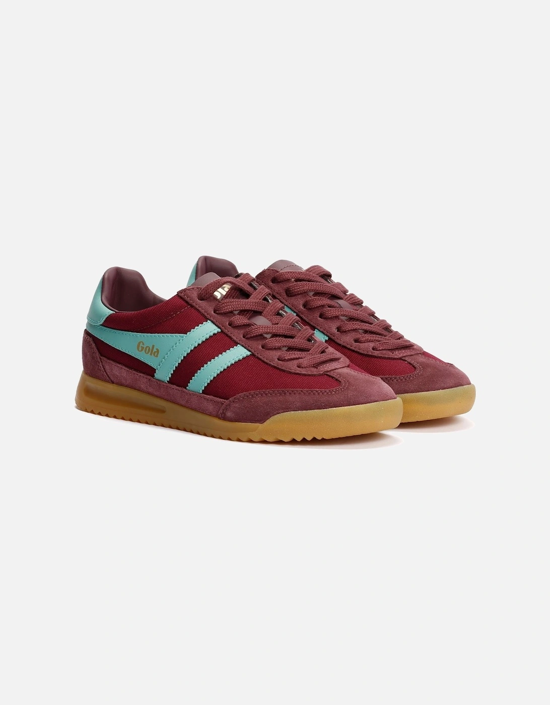 Tornado Women's Wine/Sea Mist Trainers, 9 of 8