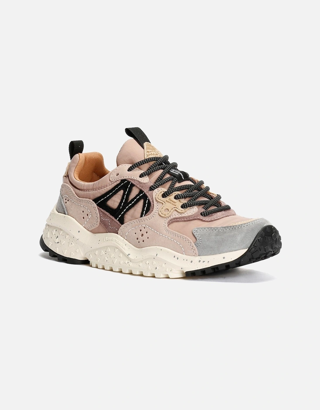 Solin Women's Grey/Soft Pink Trainers