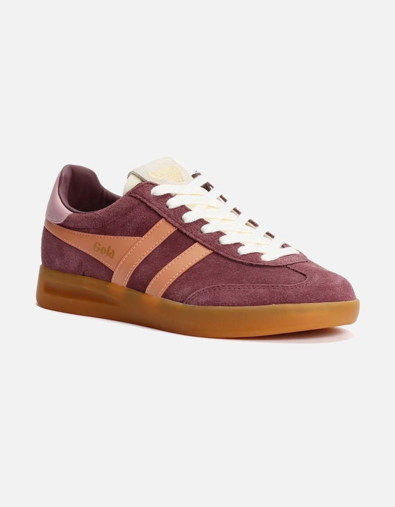 Cyclone Suede Women's Windsor Wine/Terracotta/Candy Trainers