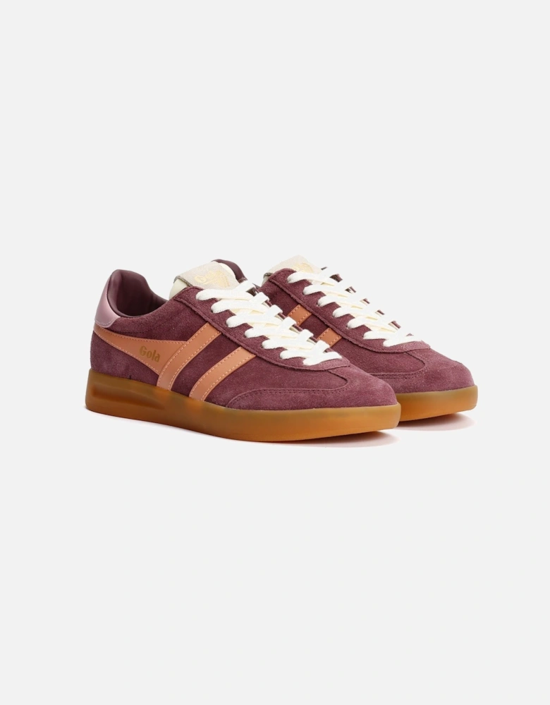 Cyclone Suede Women's Windsor Wine/Terracotta/Candy Trainers