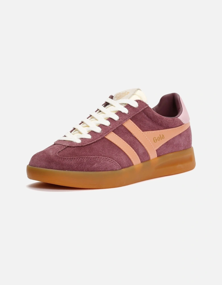 Cyclone Suede Women's Windsor Wine/Terracotta/Candy Trainers