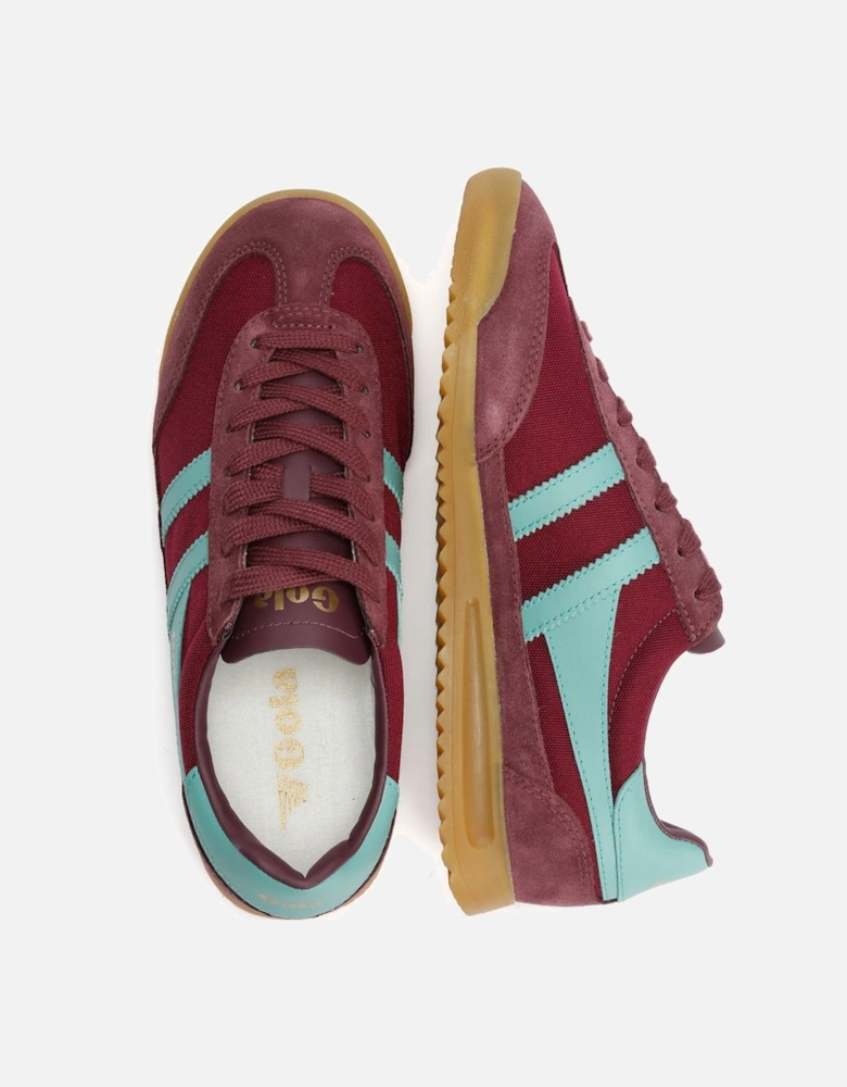 Tornado Women's Wine/Sea Mist Trainers
