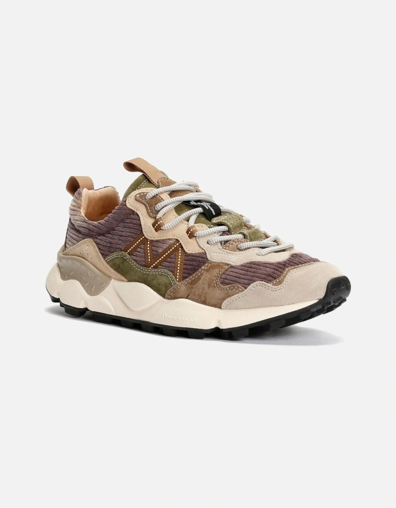 Lenzan Brown/Green Trainers
