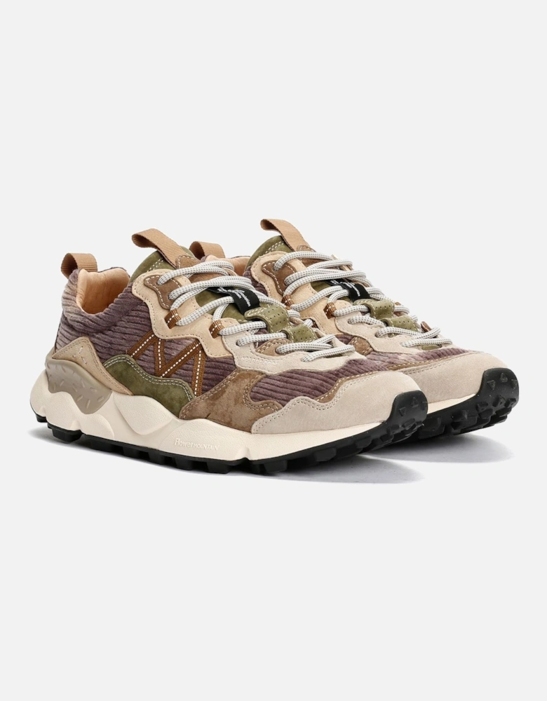Lenzan Brown/Green Trainers