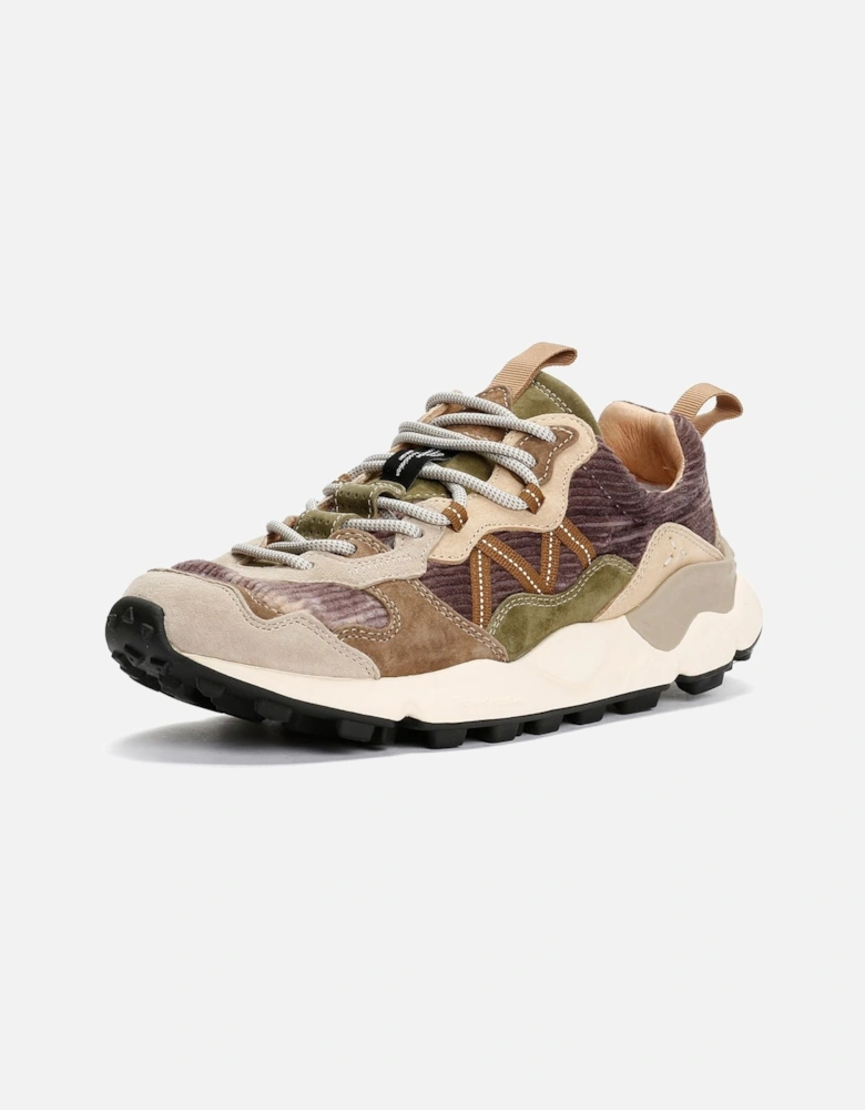 Lenzan Brown/Green Trainers