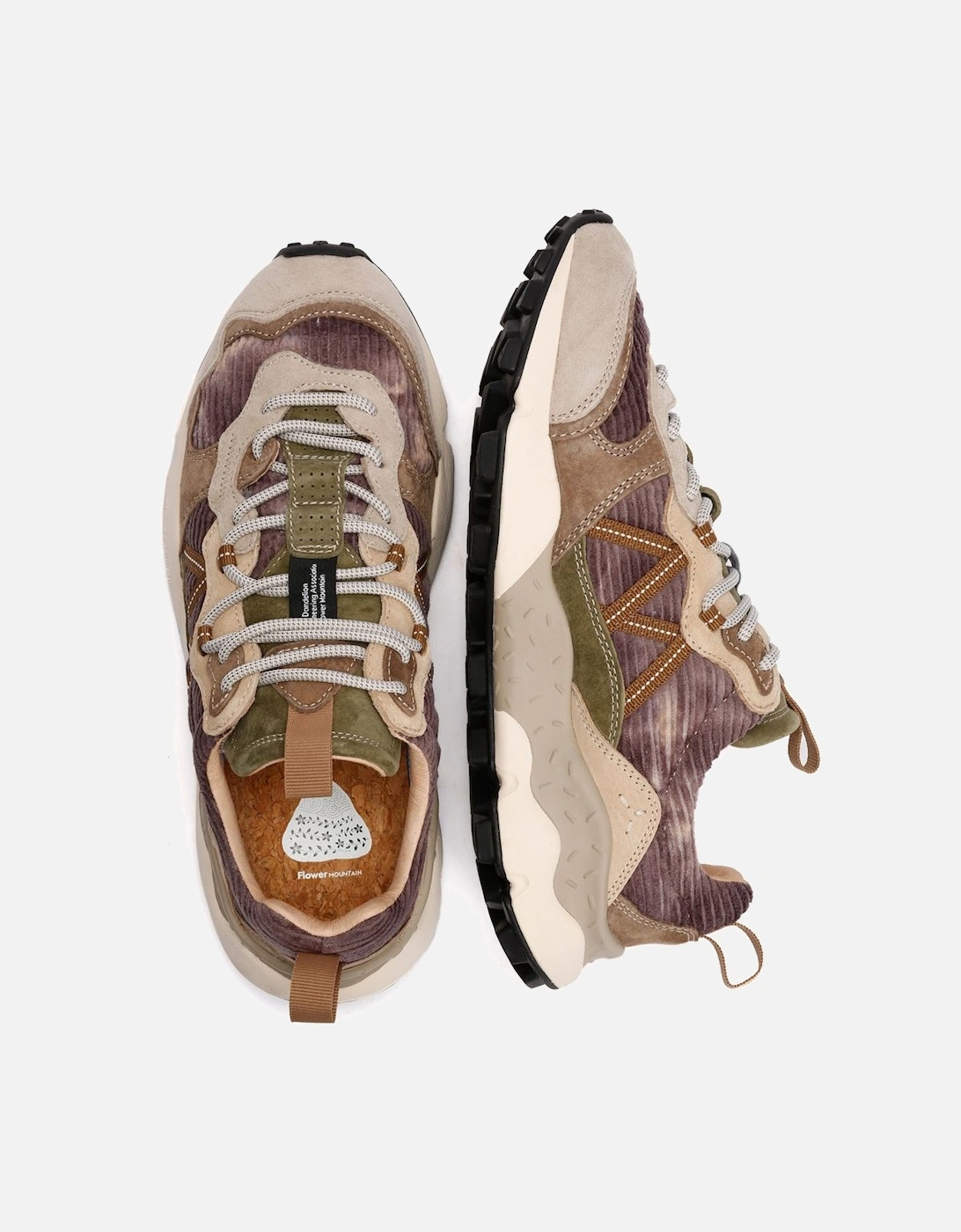 Lenzan Brown/Green Trainers