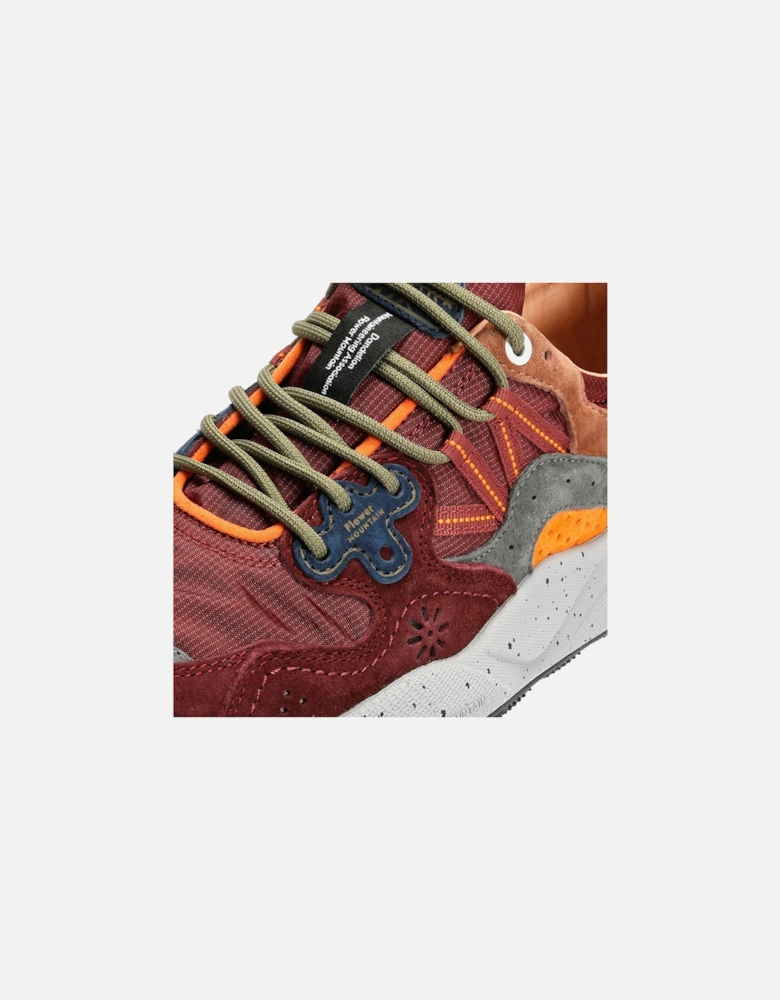 Yamano 3 Perfomance Grey/Burgundy Trainers