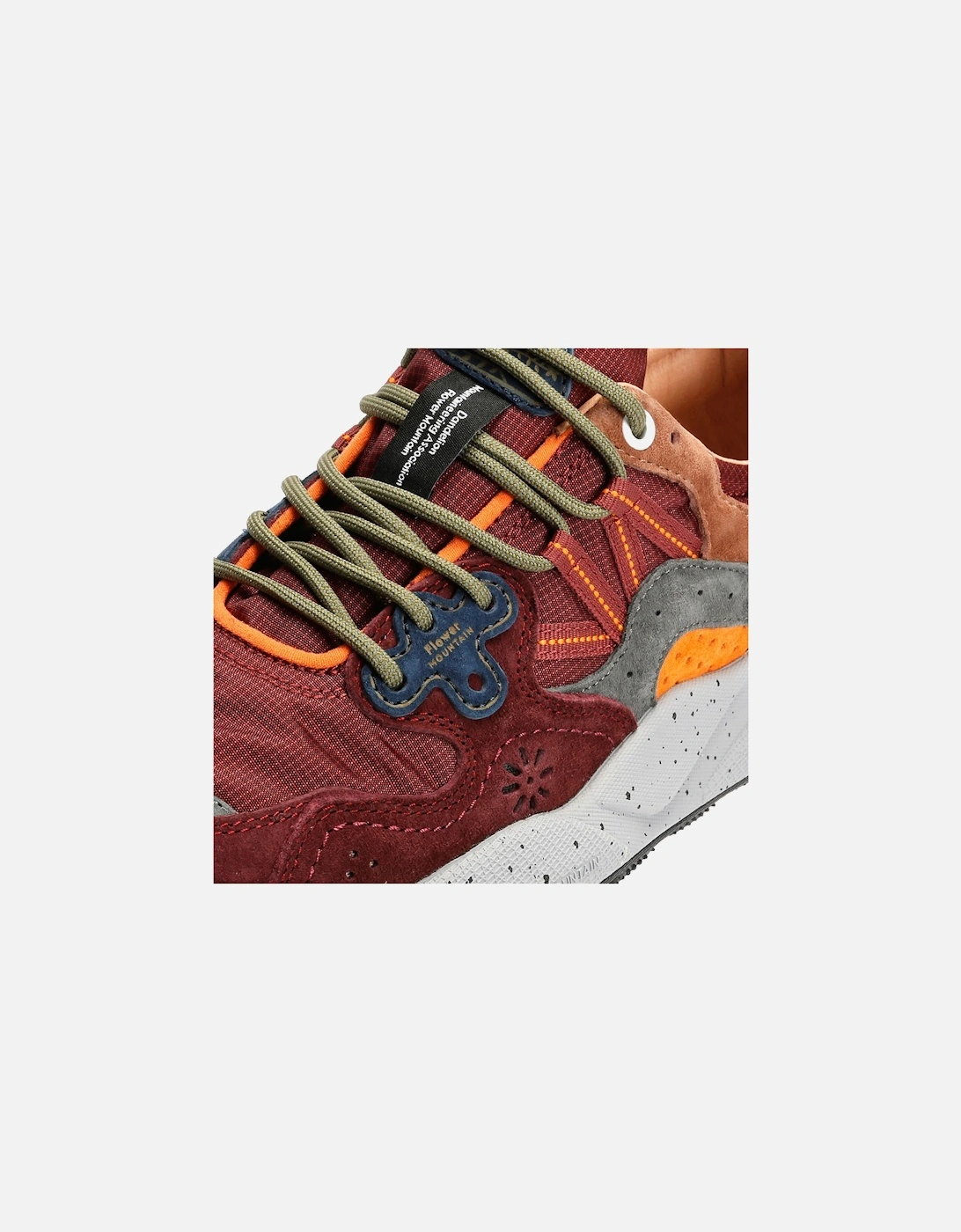 Yamano 3 Perfomance Grey/Burgundy Trainers
