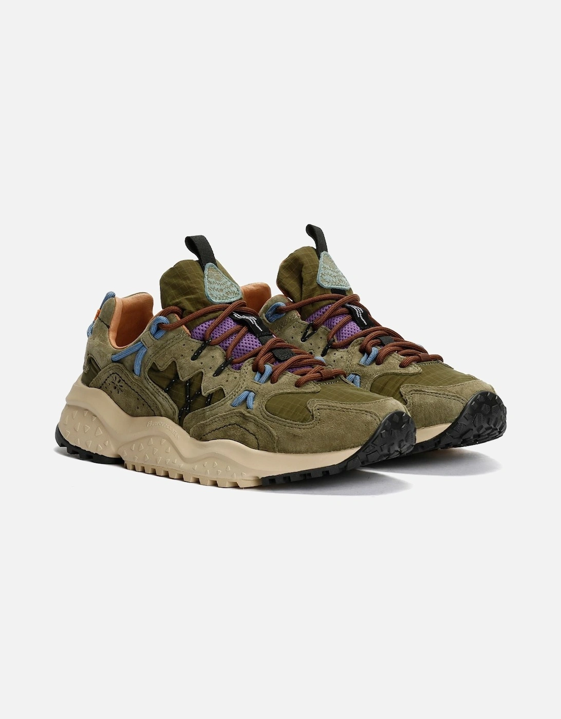 Yamabushi Army Green Trainers, 9 of 8