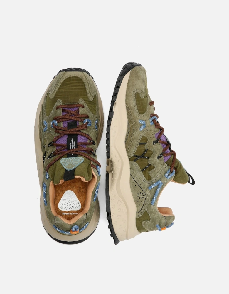 Yamabushi Army Green Trainers