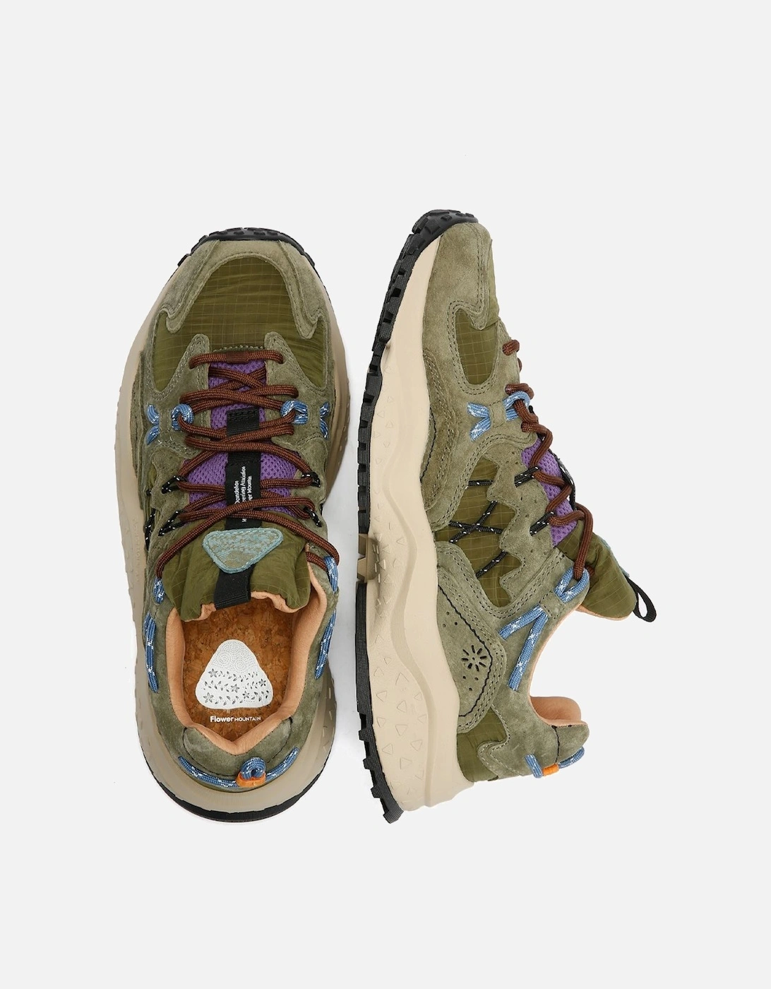 Yamabushi Army Green Trainers