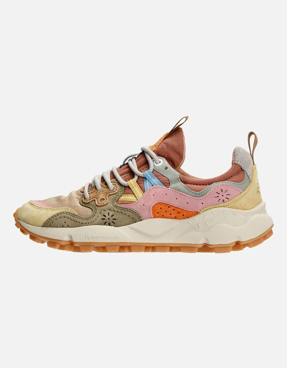 Yamano 3 Women's Yellow/Pink/Olive Trainers