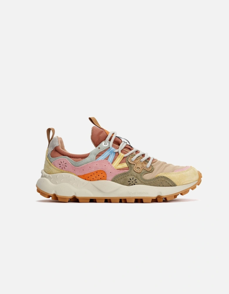 Yamano 3 Women's Yellow/Pink/Olive Trainers