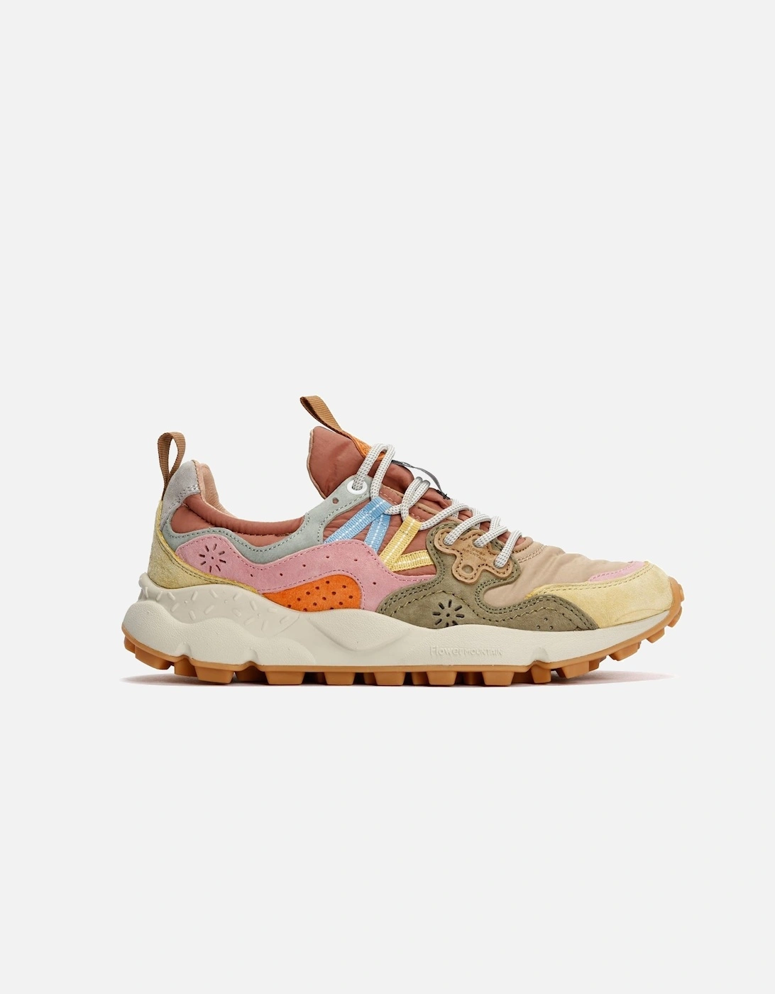 Yamano 3 Women's Yellow/Pink/Olive Trainers