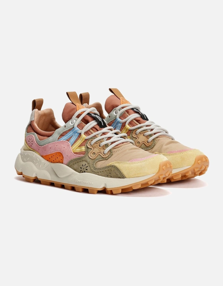 Yamano 3 Women's Yellow/Pink/Olive Trainers