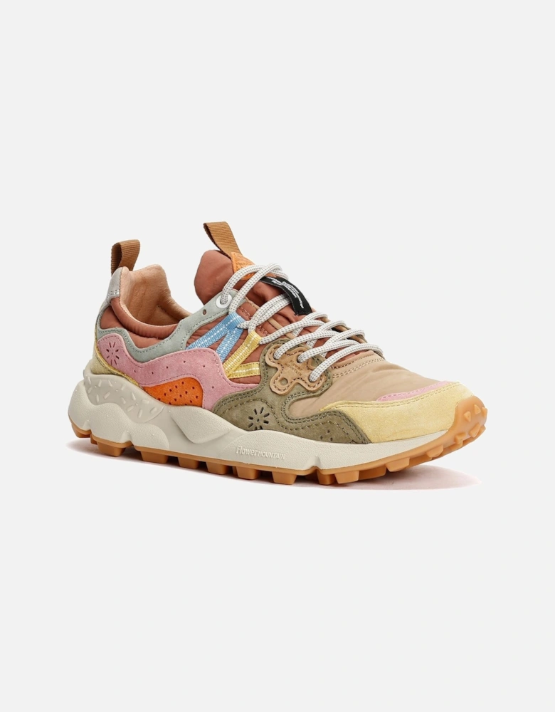Yamano 3 Women's Yellow/Pink/Olive Trainers