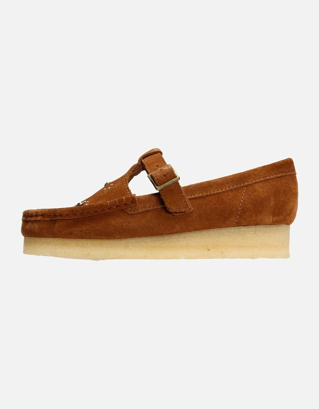 Originals Wallabee T Bar Suede Women's Brown Shoes