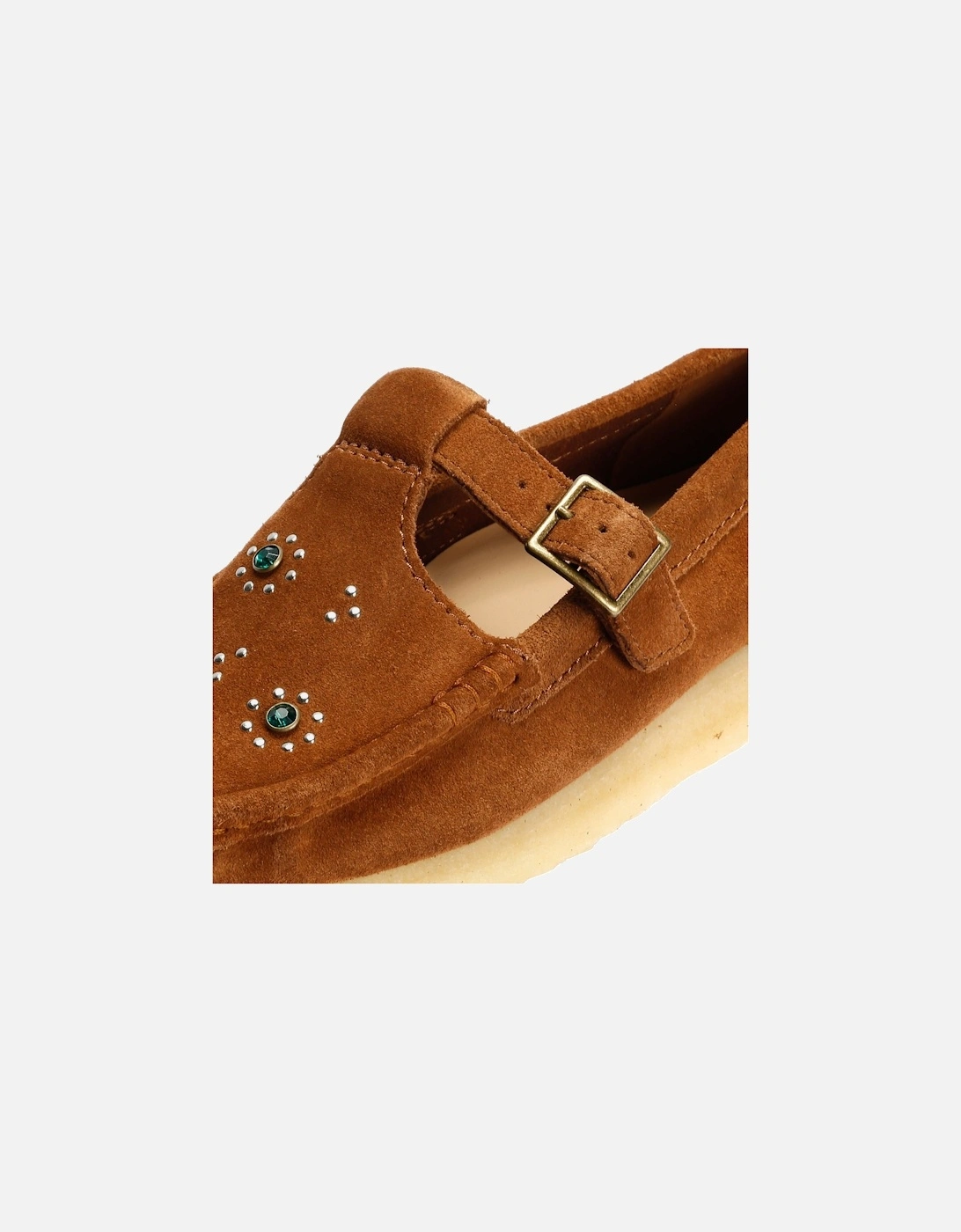Originals Wallabee T Bar Suede Women's Brown Shoes