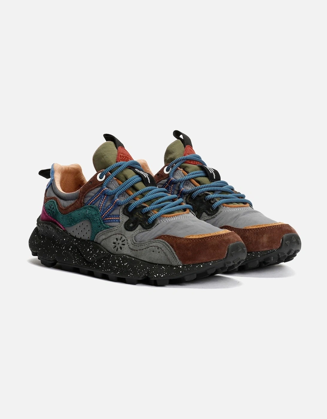 Yamano 3 Teal/Grey Trainers, 9 of 8