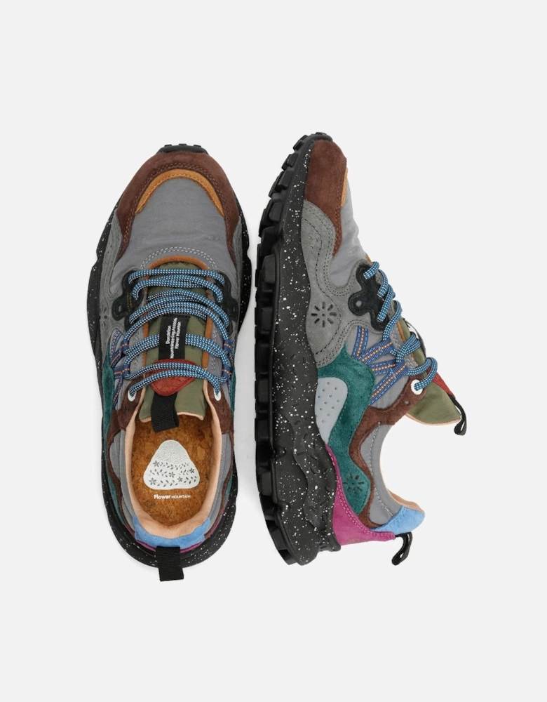 Yamano 3 Teal/Grey Trainers