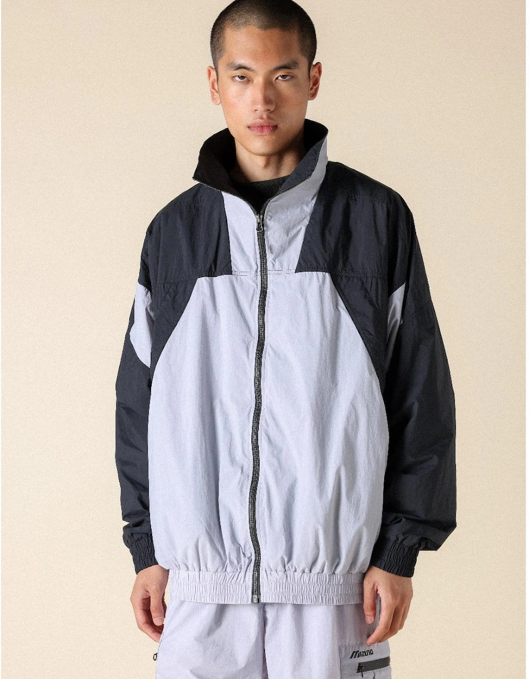 Mizuno Men's WR Light Windbreaker Jacket - Purple - Size: 40/Regular