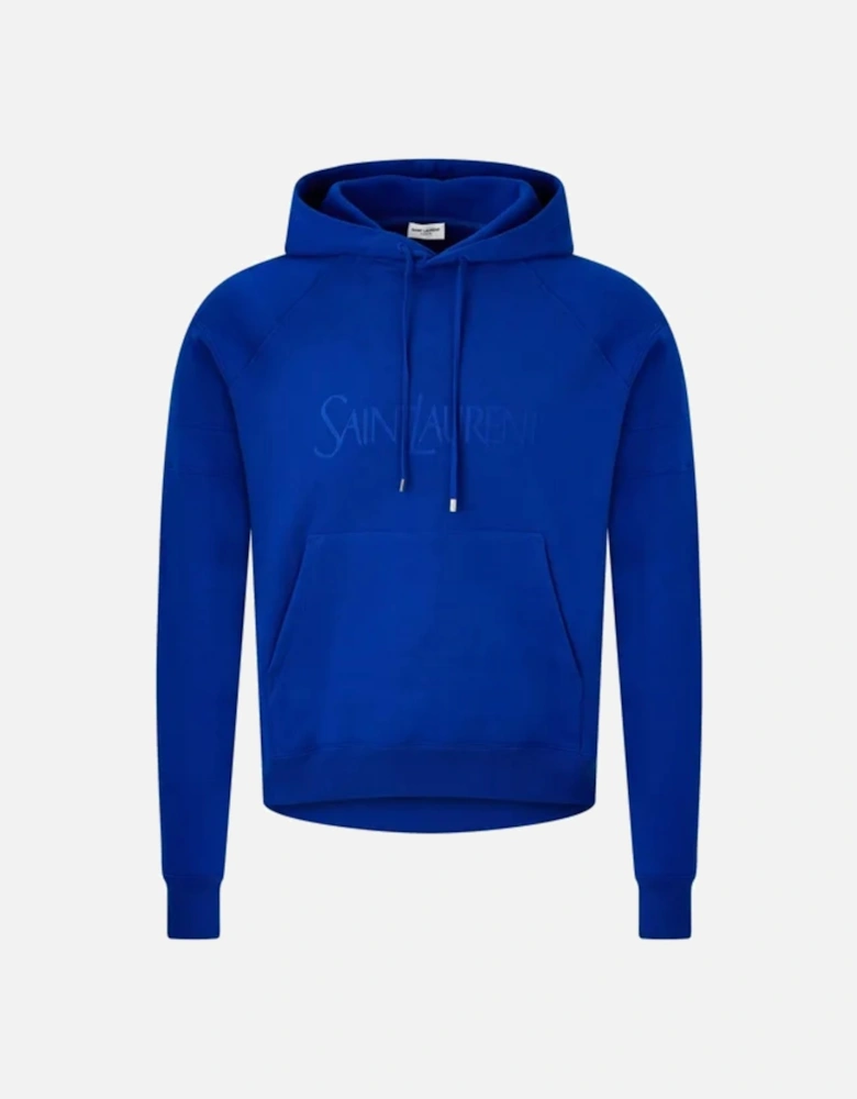 LOGO HOODIE BLUE