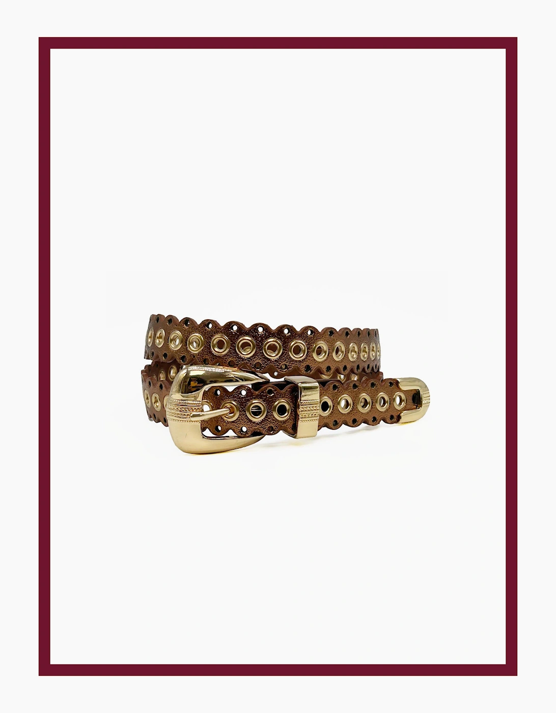 Nooki Design Nooki Design Women's Stacey Belt - Copper - Brown