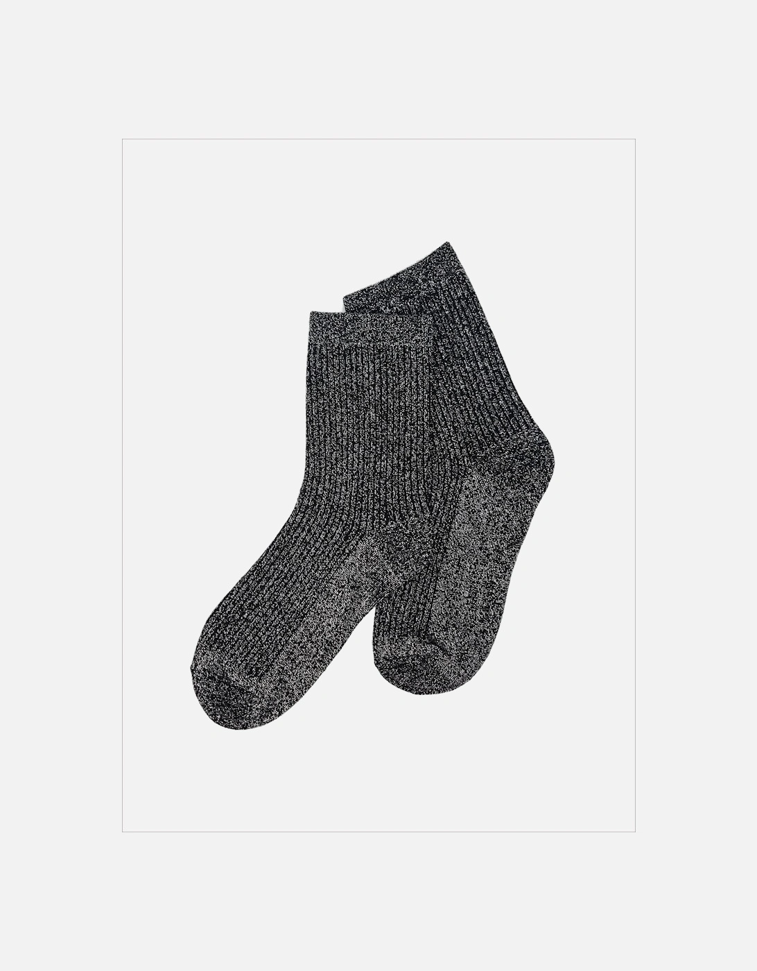 Glitterati Sock in Black, 2 of 1