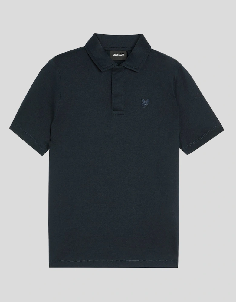 Mercerised Cotton Tonal Polo Shirt